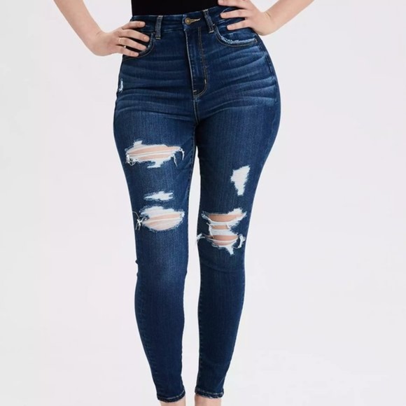 super hi rise jegging american eagle